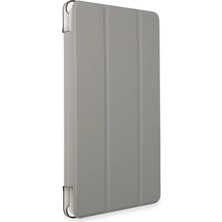 Dinç Store 44 Samsung Galaxy Tab A9 Kılıf Tablet Smart Kılıf - Gri