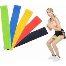 Dinç Store 44 Pilates Direnç Lastiği Seti 5 Adet