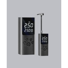 Dinç Store 44 USB Şarjlı Taşınabilir Hava Kompresörü Dijital Ekranlı