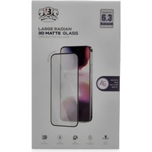 Dinç Store 44 Apple Iphone 16 Pro Bilvis 3D Mat Cam Ekran Koruyucu
