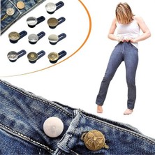 Dinç Store 44 10 Adet Yedek Kot Düğmeleri Beden Genişletici (4887)