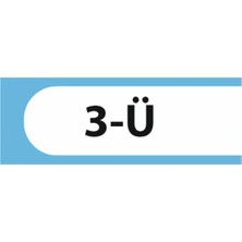 HiperAD Reklam 3-Ü Yazılı Okul Kapı Isimliği 25 × 9 cm Dekota |sınıf Kapı Yazısı 3mm Dekota Ilkokul