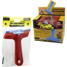 Dinç Store 44 40 Adet Profesyonel - Oynar Başlı Cam Kazıma - Buz Kazıyıcı Bıçak Plastik Sap (4887)