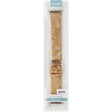 Dinç Store 44 Apple Watch 38MM Creeper Desenli Kordon (Saat Değildir) - Gold