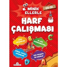 Uravas Store Çiz - Sil Minik Ellerle Harf Çalışması (Kalem Hediyeli)