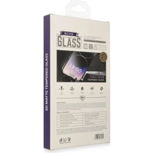 Dinç Store 44 Apple Iphone 14 Pro Max Bilvis 3D Mat Cam Ekran Koruyucu