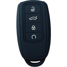 Dinç Store 44 Chery Omada Tiggo 7-8 Uyumlu Silikon Oto Anahtar Kumanda Kabı Siyah