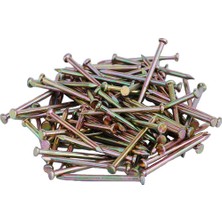 Dinç Store 44 Sarı Çelik Çivi - 2X30 Parke ve Süpürgelik Çivisi 100 Adet