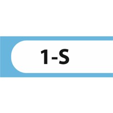 HiperAD Reklam 1-S Yazılı Okul Kapı Isimliği 25 × 9 cm Dekota | Kapı Yazısı 3mm Dekota Ilkokul