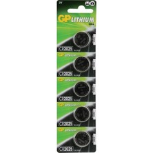 Dinç Store 44 Gp CR2025 3 V Lityum 5'li Para Pil