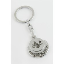 Dinç Store 44 Tuğra Metal Anahtarlık