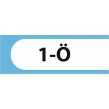 HiperAD Reklam 1-Ö Yazılı Okul Kapı Isimliği 25 × 9 cm Dekota | Kapı Yazısı 3mm Dekota Ilkokul