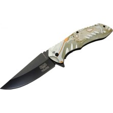 Dinç Store 44 Welder Comando Çakı 21 cm Yarı Otomatik  , Kemerlikli