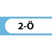 HiperAD Reklam 2-Ö Yazılı Okul Kapı Isimliği 25 × 9 cm Dekota |sınıf Kapı Yazısı 3mm Dekota Ilkokul