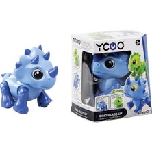 Colezium Sıl 88592 Silverlit Sesli ve Işıklı Elektronik Robot Dino Heads Up -Necot