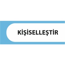 HiperAD Reklam Kişiselleştirilebilir Okul Kapı Isimliği 25 × 9 cm Dekota |sınıf Kapı Yazısı 3mm Dekota Ilkokul