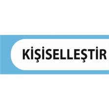 HiperAD Reklam Kişiselleştirilebilir Okul Kapı Isimliği 25 × 9 cm Dekota |sınıf Kapı Yazısı 3mm Dekota Ilkokul