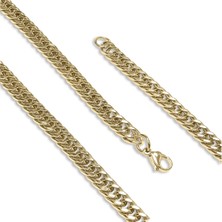 Beycen Aksesuar Balık Sırtı Çelik Erkek Kolye 1,6mm x 4mm 3902CEK049
