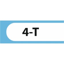 HiperAD Reklam 4-T Yazılı Okul Kapı Isimliği 25 × 9 cm Dekota |sınıf Kapı Yazısı 3mm Dekota Ilkokul