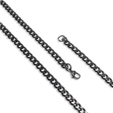 Beycen Aksesuar Çelik Erkek Siyah Kolye 1.6mm 3902CEK009