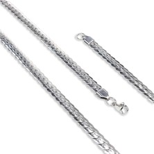 Beycen Aksesuar Ezme Balık Sırtı Çelik Kolye 1.6mm 3902CEK021