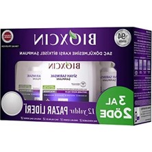 Bella Vista Siyah Sarımsak Şampuan - Saç Dökülmesine Karşı Güçlendirici Formül, 3 x 300 ml