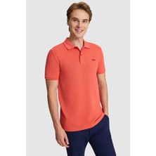U.s. Polo Assn. Erkek Kiremit Tişört Basic 50326963-VR031