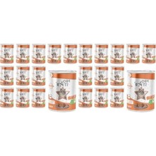 Bella Vista Somonlu Pate Yaş Mama - 400 gr x 12 Adet (2 Paket)