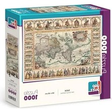 Bella Vista Eski Dünya Haritası 1000 Parça Puzzle