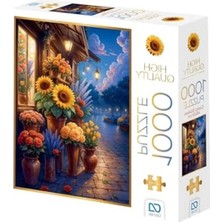 Bella Vista 1000 Parçalı Çiçekçi Dükkanı Puzzle, 2.2mm Kalınlık