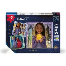 Bella Vista 3 Adet 49 Parça Renkli Puzzle Seti