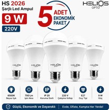 Helios Şarjlı LED Ampul