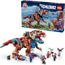 Bella Vista LEGO Dreamzzz Cooper’ın Robot Dinozoru C-Rex 71484 – 9 Yaş ve Üzeri Kız ve Erkek Çocukları Için 4 Minifigür ve T. Rex Modeli Içeren Oyuncak Yapım Seti, Çocuklar Için Doğum Günü Hediyesi (917 Parça)