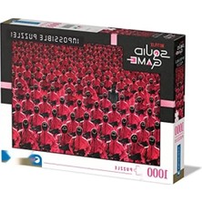 Bella Vista 1000 Parça Yetişkin Yapboz - Squid Game Temalı