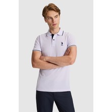 U.s. Polo Assn. Erkek Lila Tişört Basic 50326975-VR034