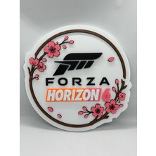 Goka 3D Craft Forza Horizon 6 (Sakura Edition) 3D Duvar Dekoru - 23 cm Premium Versiyon (1.5 cm Çift Montaj Setli)