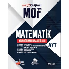 Akm Kitap Ayt Matematik Möf Mikro Öğreten Fasiküller Orijinal Mikro