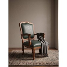 Kleinhaus Furniture Ravello Açık Ceviz Klasik Berjer