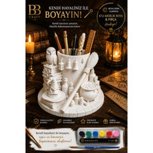 Bb Craft Fantastik Büyücü Masaüstü Dekoratif Düzenleyici –gri Veya Kendin Yarat