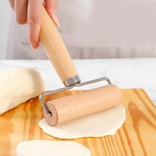 Munico 2 Adet Oklava Ahşap Pişirme Ezilmiş Fındık Krep Bisküvi Pasta Pizza Pişirme Mutfak Gereçleri Mutfak