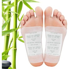 Munico 10 Adet Detoks Ayak Bantları Detoks Ayak Bandı Bambu Ayak Pedleri Stres Giderici/uyku Iyileştirici