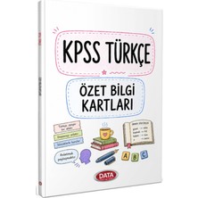Data Yayınları 2026 Kpss Türkçe Özet Bilgi Kartları