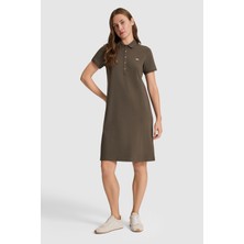 U.s. Polo Assn. Kadın Koyu Haki Elbise (Örme) 50323538-VR111