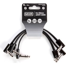 Mooer Mxr 3PDCISTR06R 3'lü Paket 6" Trs Ribbon Patch Kablo