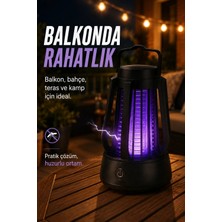 Dinç Store 44 Elektrikli Sinek Öldürücü Mor Işıklı Taşınabilir Haşere Kovucu Lamba Cihazı