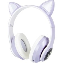 Dinç Store 44 Kedi Figürlü Bluetooth Kulaklık