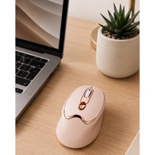 Dinç Store 44 Ofis ve Laptop Kullanımına Uygun Şarjlı Wireless Mouse Sessiz Tuşlu