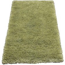 Kilim Antik Açık Çağla Yeşili Shaggy Tülü Yün Halı 1442 - Yeni - Çok Renkli