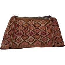 Kilim Antik El Dokuma Büyük Kağızman Beşik Yün Kilim 1620 - Antika - Çok Renkli