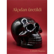 Canseb Elegance 10CM Siyah Kuru Kafa Heykeli